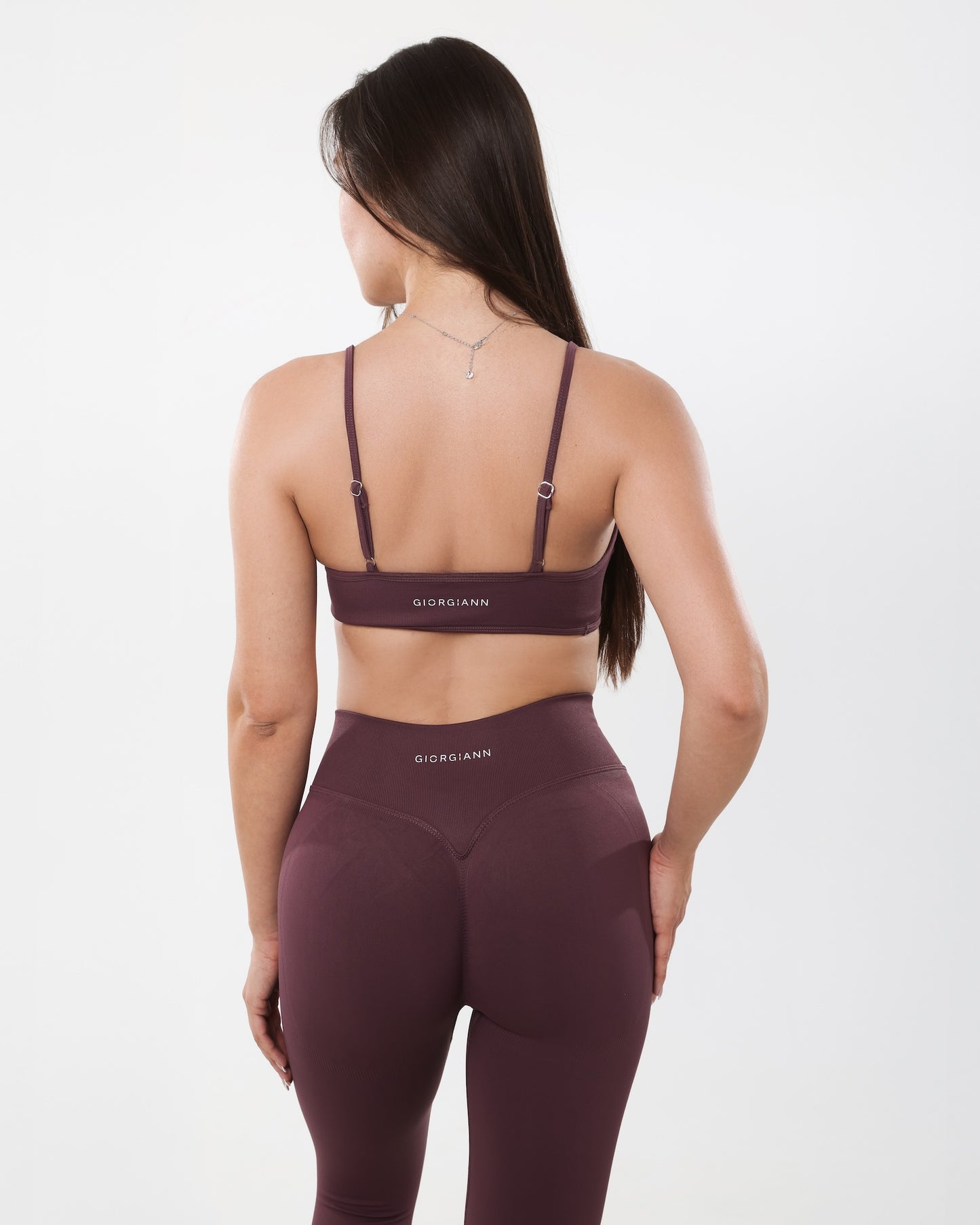 Strappy Sports Bra | Royal Purple