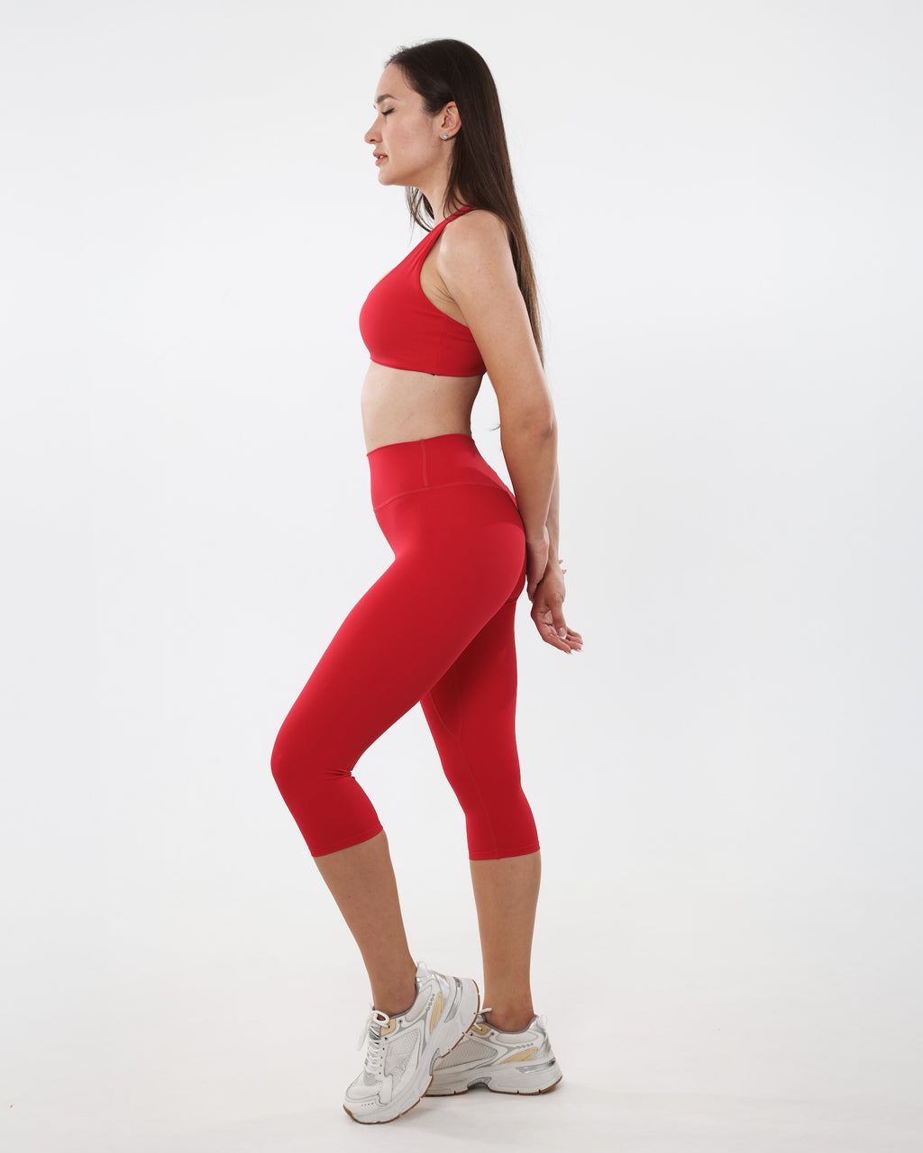 Capri Leggings | Red Cherry