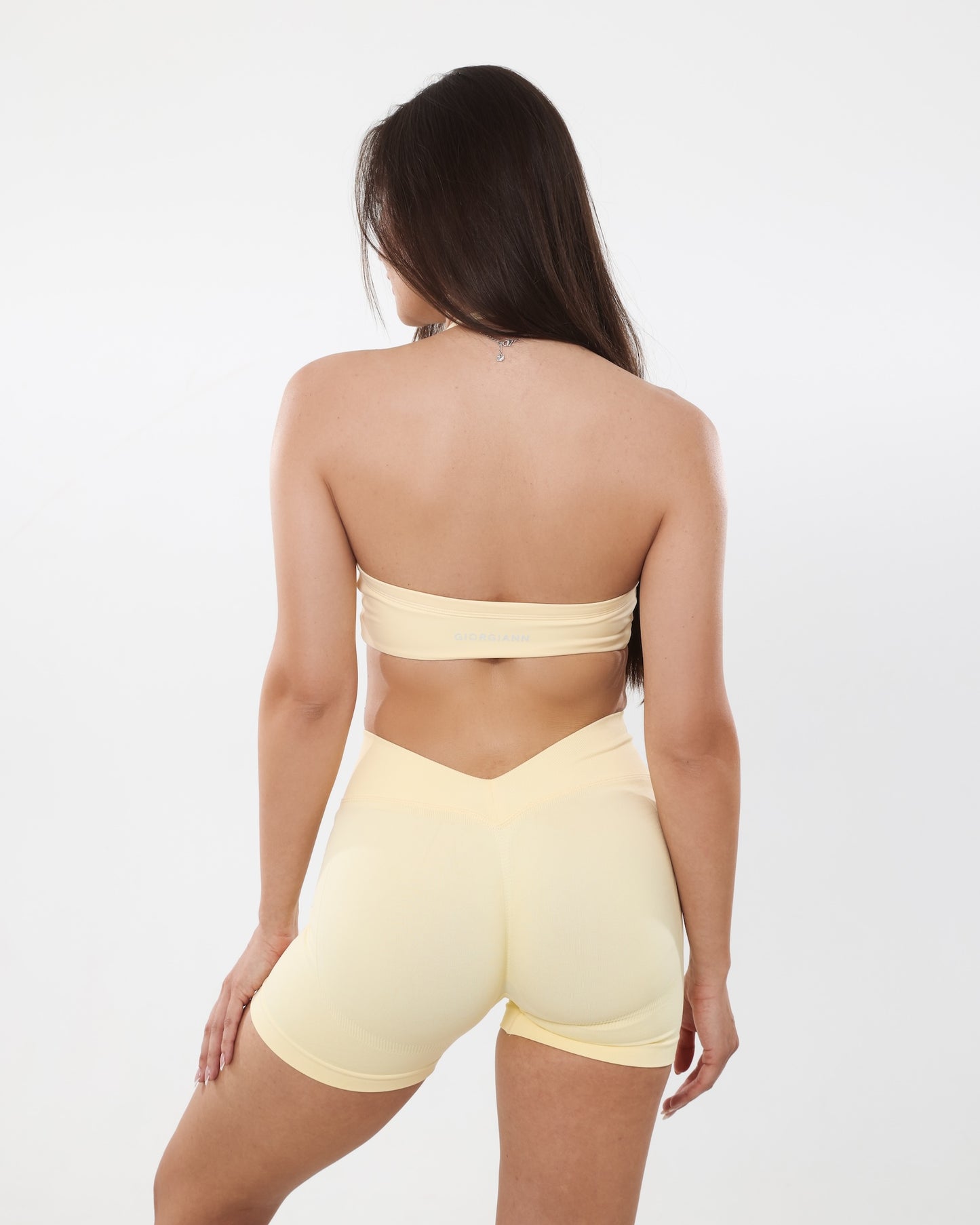 Twist Crop Top | Butter Yellow