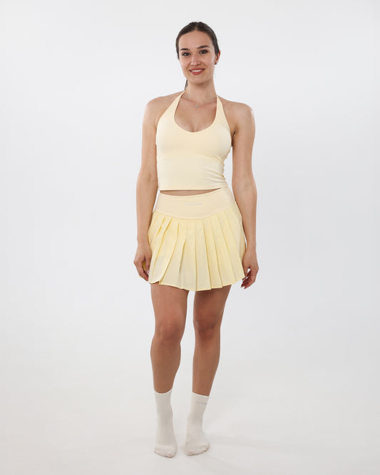 Tennis Skirt | Butter Yellow