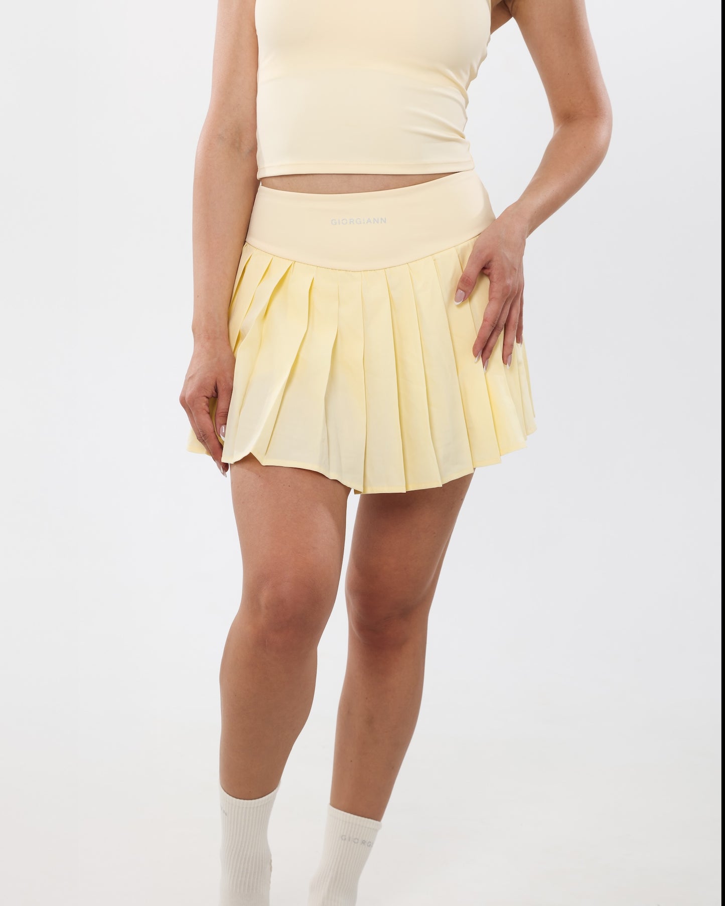 Tennis Skirt | Butter Yellow