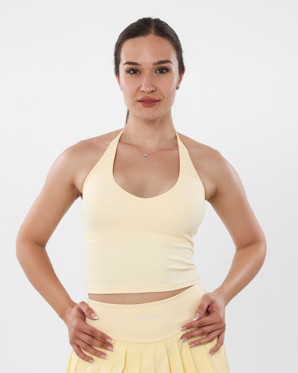V Neck Tank | Butter Yellow