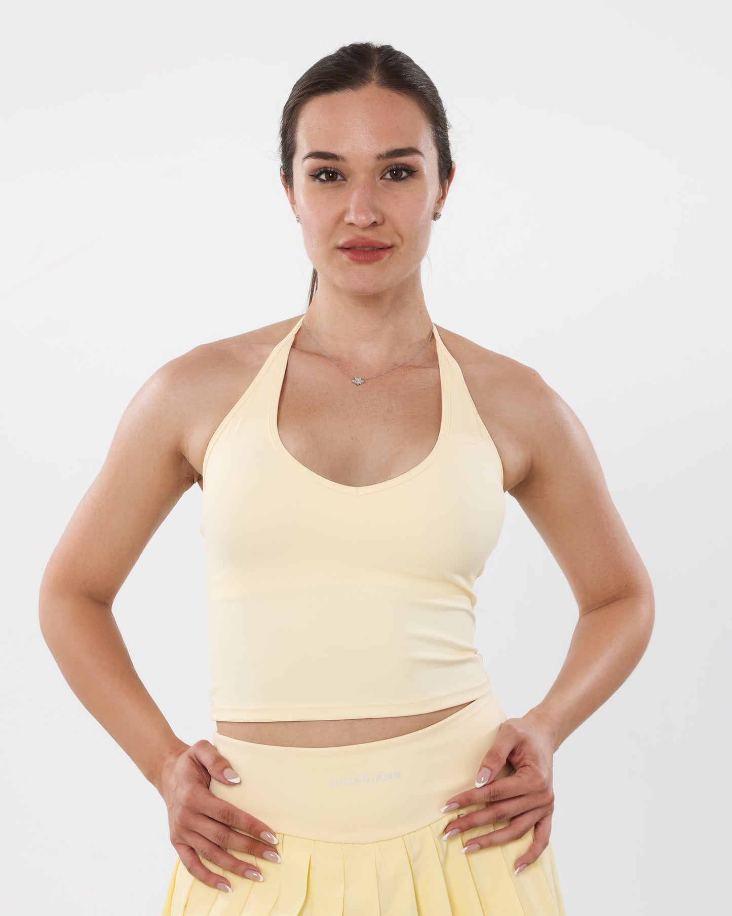V Neck Tank | Butter Yellow