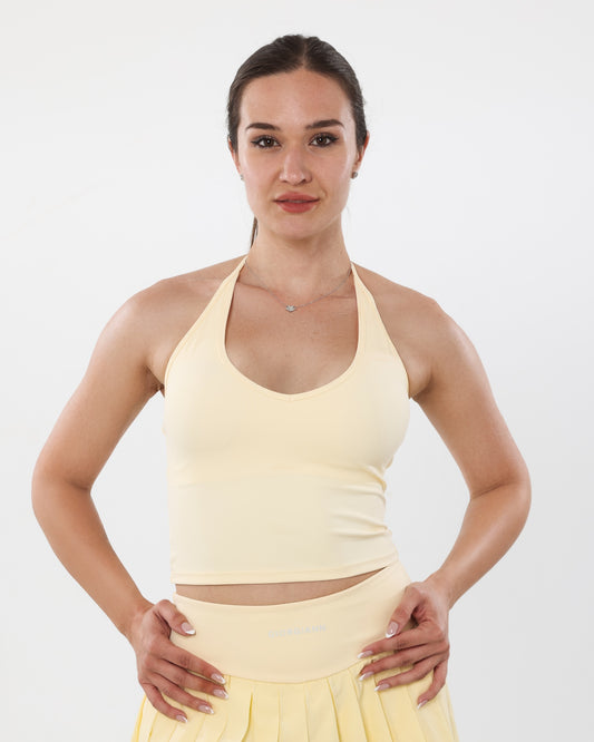 V Neck Tank | Butter Yellow