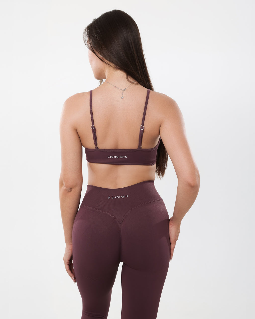 Strappy Sports Bra | Royal Purple