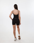 Strappy Mid Vest | Black