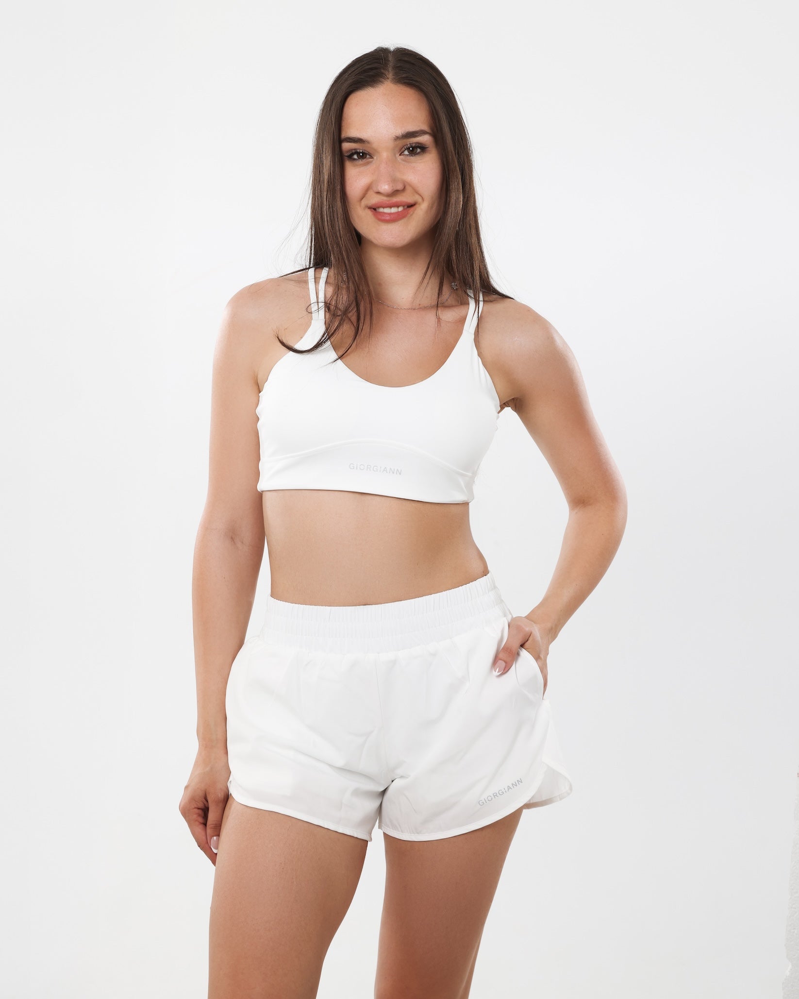 Running Shorts | White