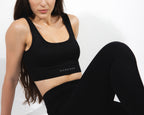 Box Cut Bra | BLACK