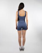 Box Cut Bra | BLUE