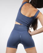 Box Cut Bra | BLUE