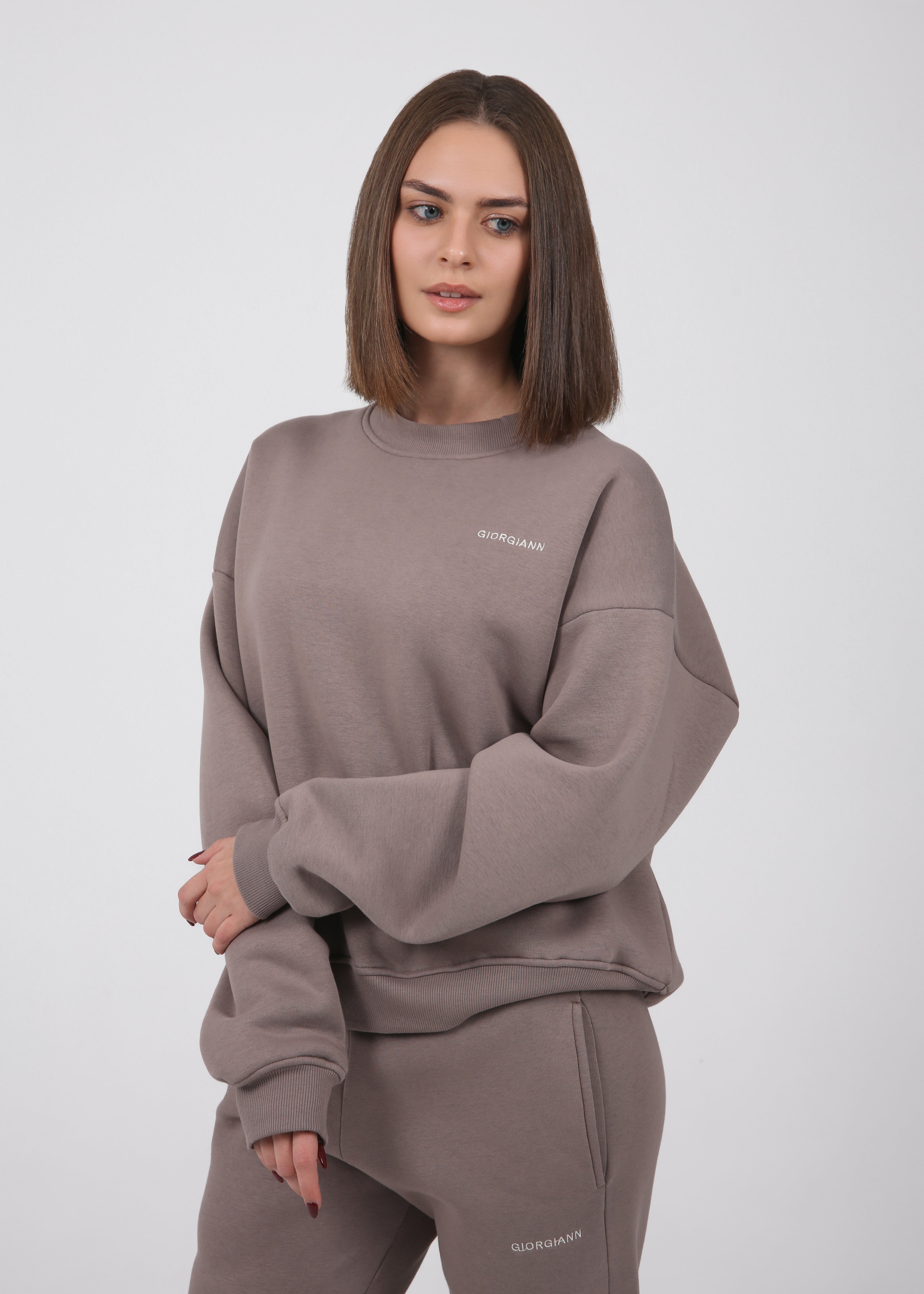 Boxy Sweater | BROWN