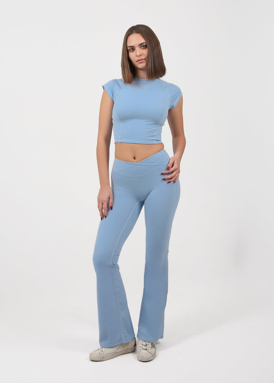 Flare Leggings | SKY BLUE