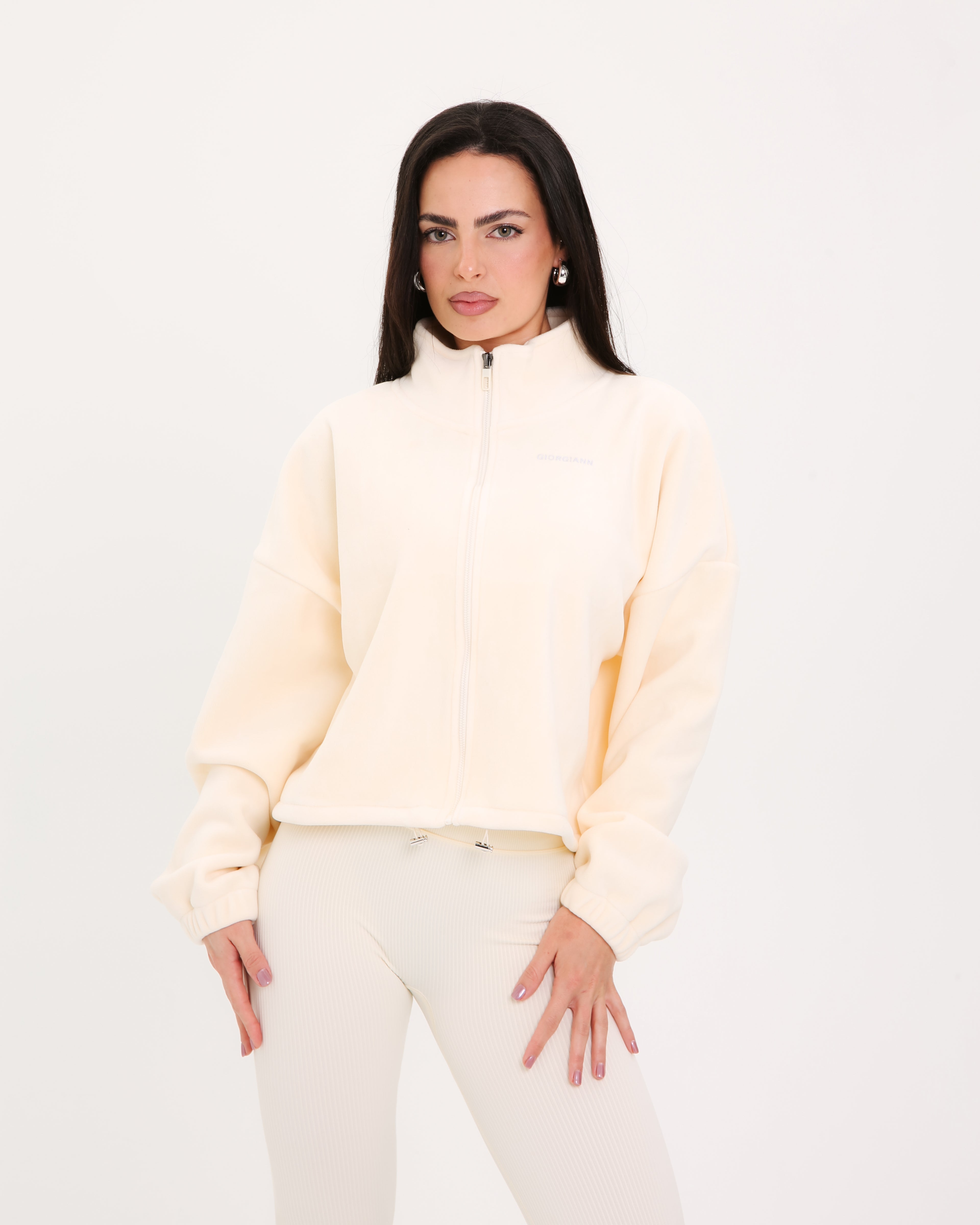 Fleece Jacket | BEIGE