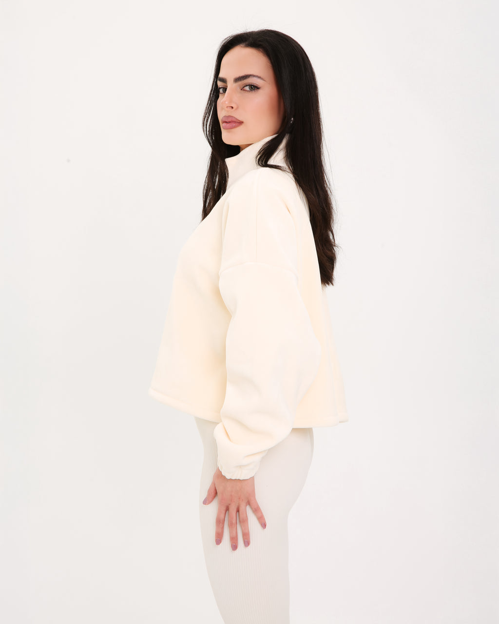 Fleece Jacket | BEIGE