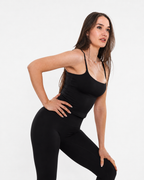 Strappy Vest | BLACK