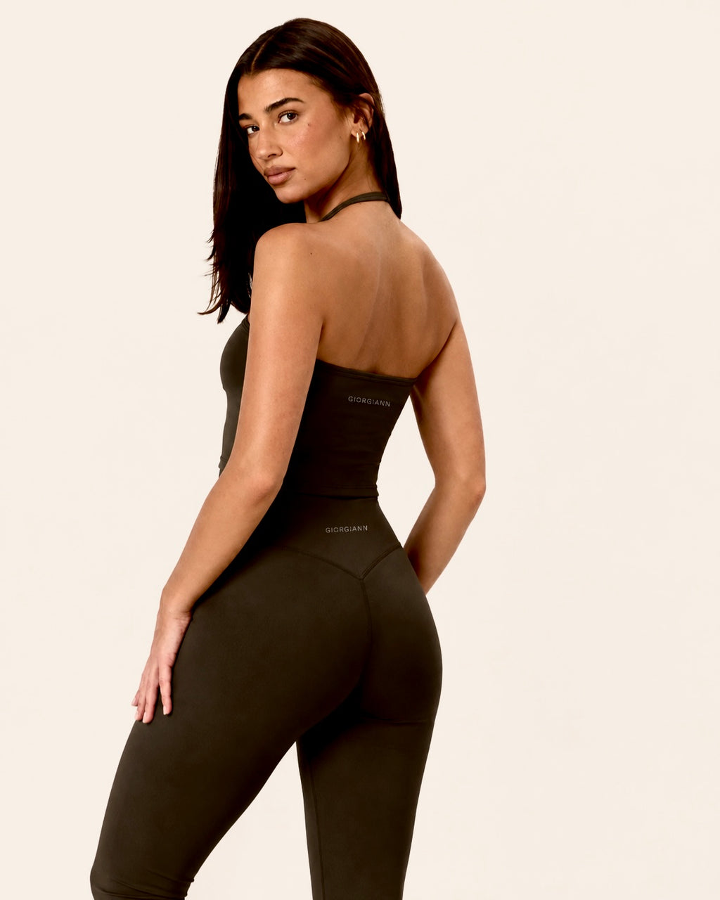 Capri Leggings | Brown