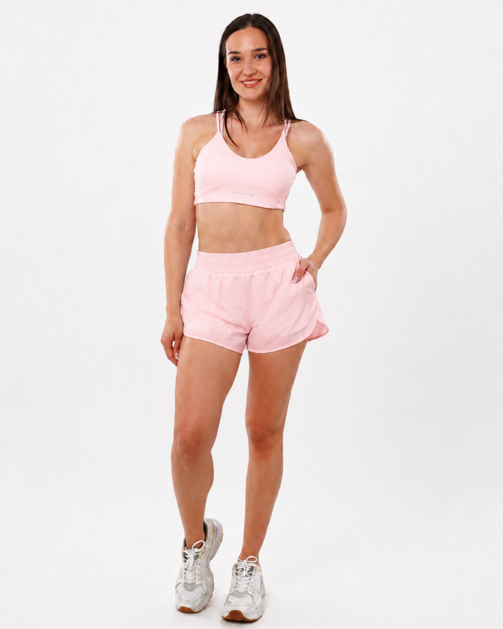 Running Shorts | Petal Pink